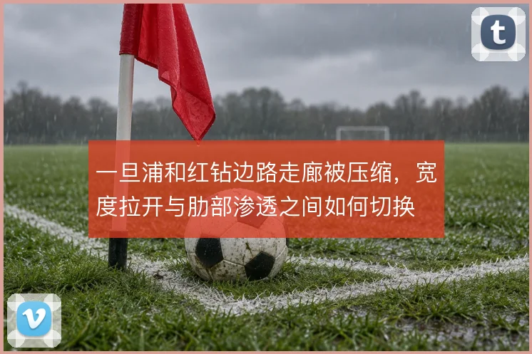一旦浦和红钻边路走廊被压缩，宽度拉开与肋部渗透之间如何切换