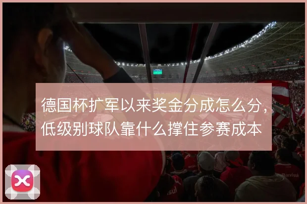 德国杯扩军以来奖金分成怎么分，低级别球队靠什么撑住参赛成本